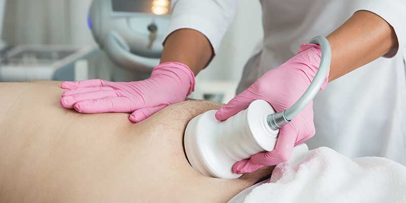 Ultrasound cavitation treatment